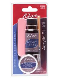 kiss nails acrylic fill kit nail care