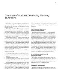 Continuity throughout your supply chain rabbit holes. Part 1 Business Continuity Planning At Airports Operational And Business Continuity Planning For Prolonged Airport Disruptions The National Academies Press