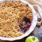 blueberry apple crumble
