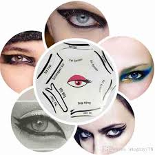 6 in 1 multifunction eye stencil with