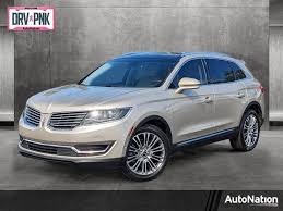 used 2017 lincoln mkx in