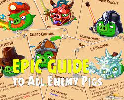 Angry Birds Epic Guide | Complete Breakdown of All Enemy Pigs & Bosses -  AngryBirdsNest.com