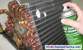 how to clean ac evaporator coils inside