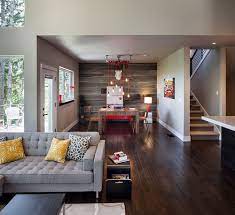 engineered wood flooring as an accent