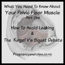 your pelvic floor muscles what women