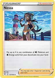 This is a real pokemon energy card that i have personally modified to be different. Nessa Vivid Voltage Tcg Card Database Pokemon Com