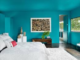 Well, that paint color was far too blue for the cold light my bedroom receives. Bold Turquoise Bedroom Paint Ideas Color Personality House N Decor
