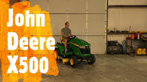 john deere x500 48 garden tractor