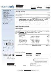 basic bill national grid