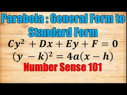 Rewriting General Form To Standard Form
