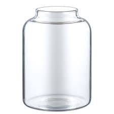 Homestead Large Airtight Glass Jar With