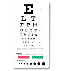 Brand New Rosenbaum Pocket Eye Chart With Led Pupil Gauge