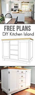 how to build a diy kitchen island