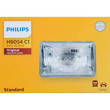 philips h6054 standard 12v halogen