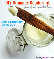homemade deodorant without beeswax