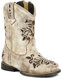 Youth Cowgirl Boot Old West Girls Toddler Cowboy Boots