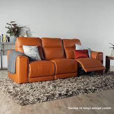 jual sofa kulit grande by cellini