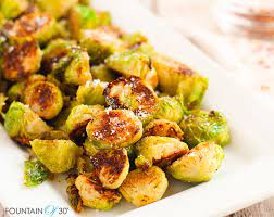 perfectly roasted brussels sprouts