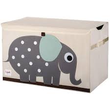 jouets caisse de rangement elephant