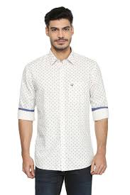 Allen Solly Shirts Allen Solly White Shirt For Men At Allensolly Com