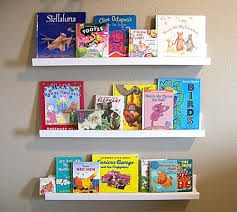Diy Kids Bookshelf Nursery Floating