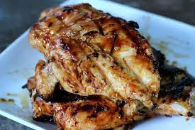 Charcoal Grilled Bbq Chicken Breast Recipe gambar png