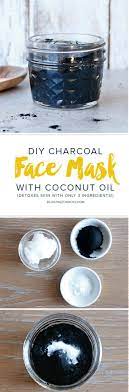 detoxifying diy charcoal face mask recipes