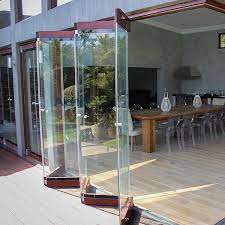 Framless Glass Bi Fold Door