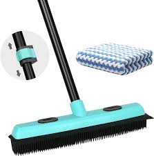 rubber floor brushes pet hair broom