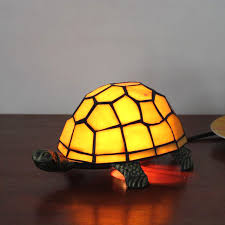 Style Tortoise Stained Glass Lamp