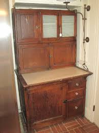antique oak hoosier kitchen cupboard