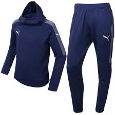 Details About Puma Men Fleece Gimo Training Suit Set Navy Soccer Jacket Hoodie Jersey 89851003