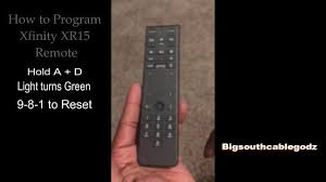 How To Re Program Xfinity Remote To Cable Box The Reset2