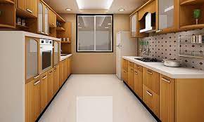 parallel kitchen interior designer