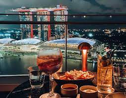 restaurants rooftop bars in singapore