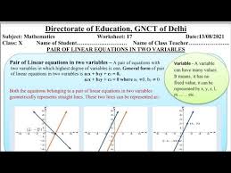 solution of doe maths worksheet 17