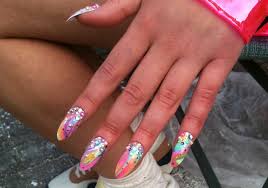 how to get water marble nail art at