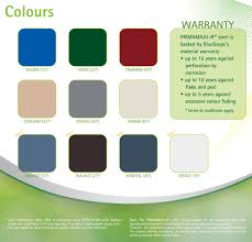 Colours And Coating As Metal Roofing Materials Roofseal