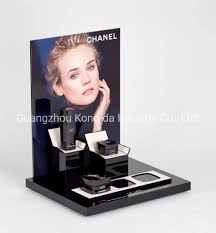 table top acrylic makeup display stand