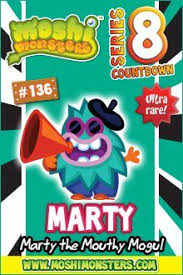 Moshi Monsters Series 8 Countdown Introducing Marty