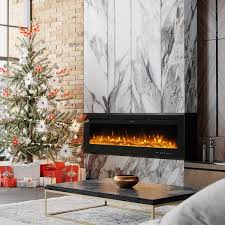 Color Flames Electric Fireplace