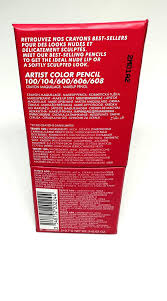 mini artist color pencil lip
