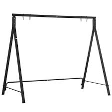 Outsunny Metal Porch Swing Stand Heavy