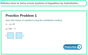 Solve Linear Systems Of Equations