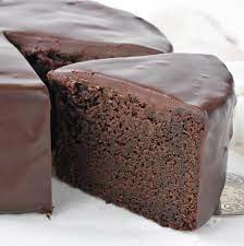Dense Chocolate Mud Cake gambar png