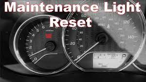 2016 Toyota Corolla Maintenance Light Reset 2014-2017 (Oil Light Reset) -  YouTube