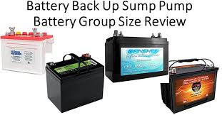 Battery Backup Sump Pump Battery Group