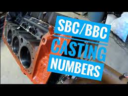chevy engine block with casting numbers