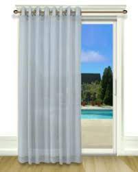 Rhf 100 x 84 blackout curtains primitive linen look patio door. Patio Panels