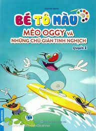 Sách Bé Tô Màu Mèo Oggy Và Những Chú Gián Tinh Nghịch - Quyển 1 - FAHASA.COM